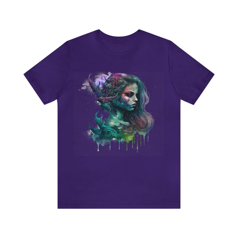 Beauty of the Deep - Short Sleeve Tee Team Purple
